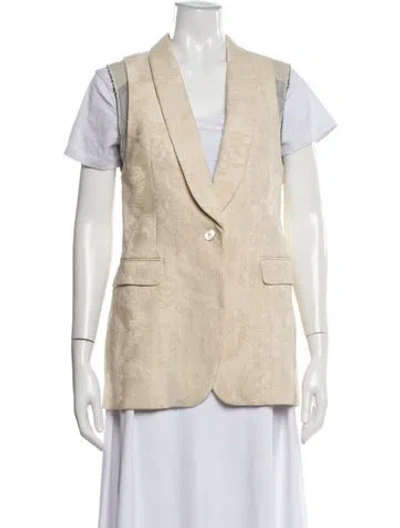 Pre-owned Dries Van Noten Vest In Neutral