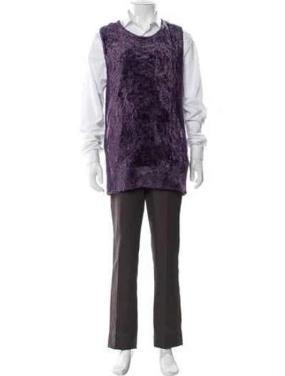 Pre-owned Dries Van Noten Vest In Purple