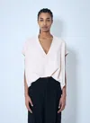 Dries Van Noten Vest Sweatshirt In Ecru
