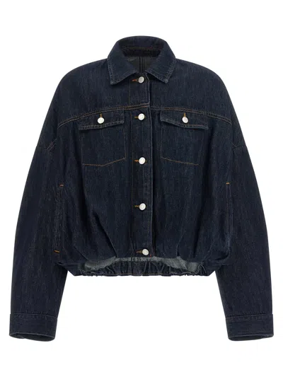Dries Van Noten 'vesto' Jacket In Blue