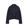Dries Van Noten Cotton Denim Vesto Jacket In Blue