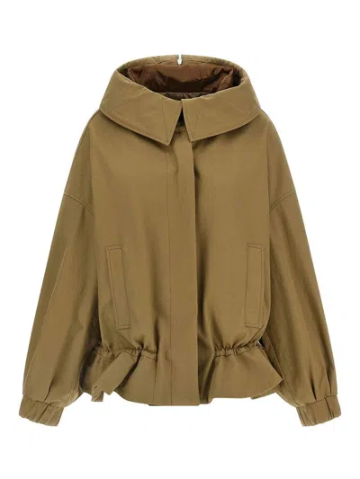 Dries Van Noten Cotton Canvas Jacket In Gray