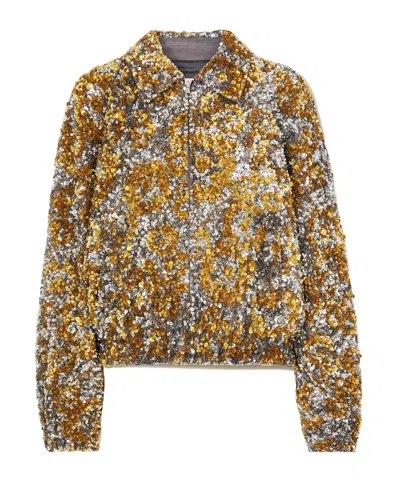 DRIES VAN NOTEN DRIES VAN NOTEN VINNIA EMBELLISHED ZIP JACKET