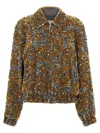 Dries Van Noten Vinnia Sequinned Bomber Jacket