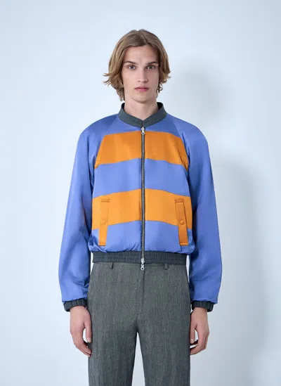 Dries Van Noten Vinnys Reversible Jacket In Blue