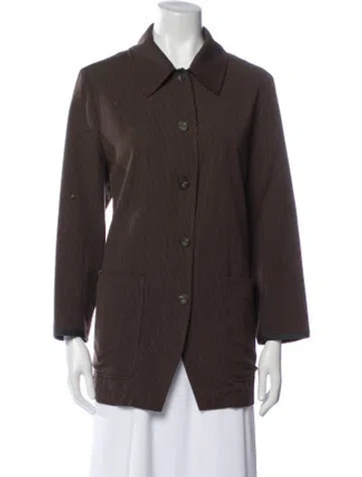 Pre-owned Dries Van Noten Vintage 1990's Coat In Brown
