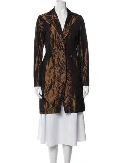Pre-owned Dries Van Noten Vintage 1990's Coat In Brown