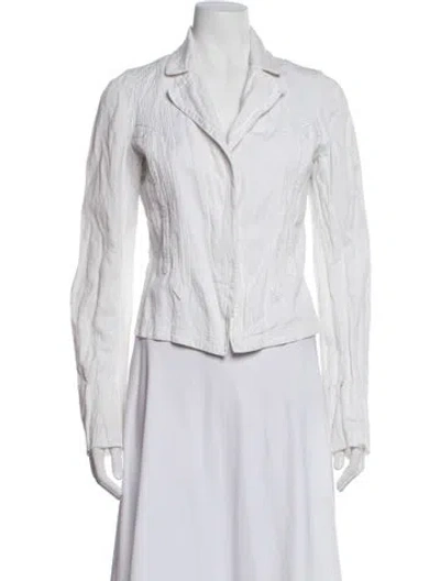 Pre-owned Dries Van Noten Vintage 2000's Blazer In White
