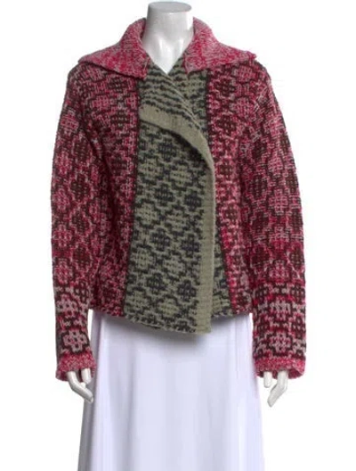 Pre-owned Dries Van Noten Vintage 2003 Sweater In Pink