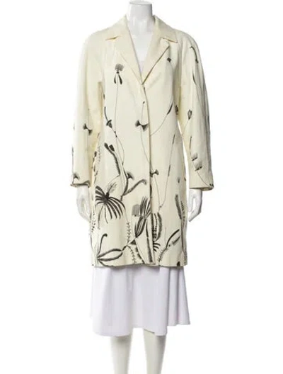 Pre-owned Dries Van Noten Vintage 2018 Peacoat In Neutral
