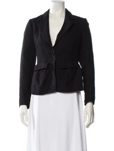 Pre-owned Dries Van Noten Vintage Blazer In Black