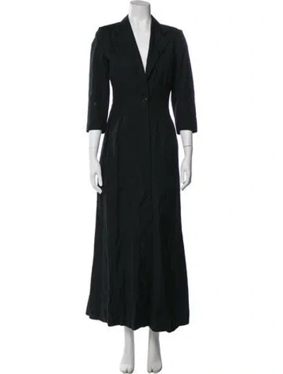 Pre-owned Dries Van Noten Vintage Coat In Black