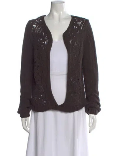 Pre-owned Dries Van Noten Vintage Late 1990's - Early 2000's Sweater In Brown