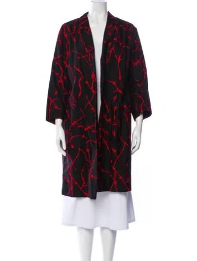 Pre-owned Dries Van Noten Vintage Late 2000's - Early 2010's Coat In Multi