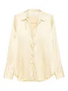 Dries Van Noten Viscose Jersey Blouse In Neutral