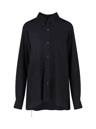 Dries Van Noten Viscose Shirt In Black