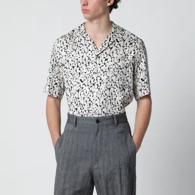 Dries Van Noten Shirt All Over Print Short Sleeves In Multi