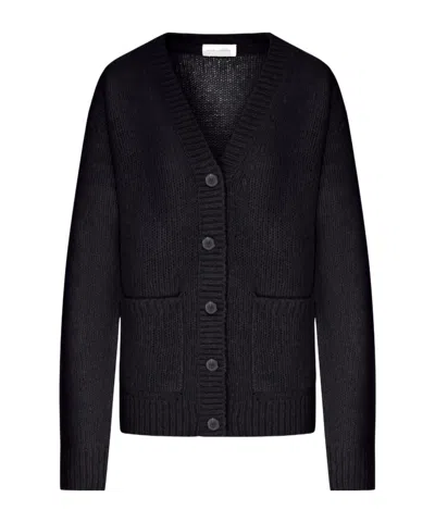 Dries Van Noten V-neck Knit Cardigan In Black
