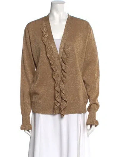 Pre-owned Dries Van Noten V-neck Sweater