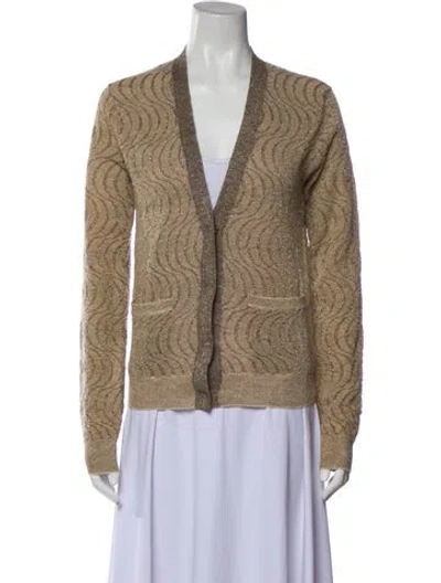 Pre-owned Dries Van Noten V-neck Sweater