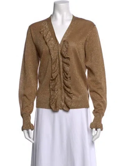 Pre-owned Dries Van Noten V-neck Sweater