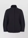 Dries Van Noten 00660-voles 2118 Brushed Back Twill Cotton Jacket Coats Grey In Black