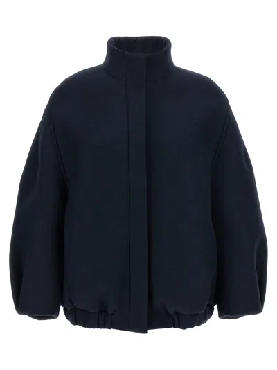 Dries Van Noten Voles Bomber Jacket In Blue