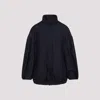 Dries Van Noten Voles Denim Jacket Puffed Sleeves In Indigo