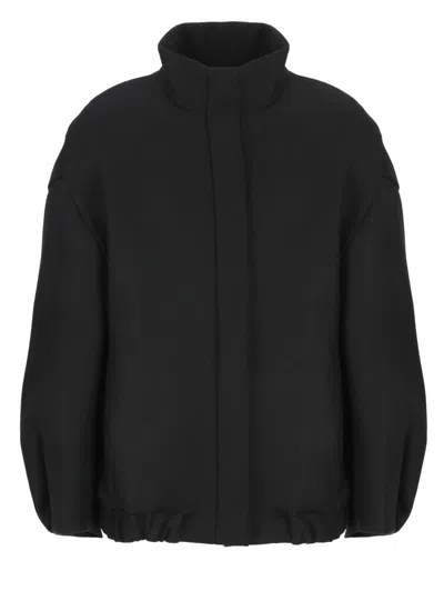 Dries Van Noten Voles Casual Jackets, Parka In Black