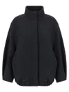 Dries Van Noten 00660-voles 2118 Brushed Back Twill Cotton Jacket Coats Grey In Gray