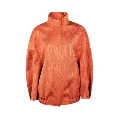 Pre-owned Dries Van Noten Voles Jacket 'rust' | Tan | Women's Size S In Brown
