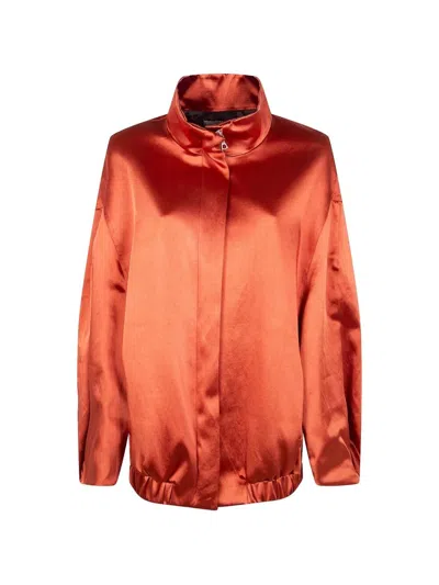 DRIES VAN NOTEN "VOLES" JACKET,261.130500.3304 701 RUST
