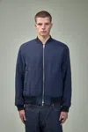Dries Van Noten Volker Reversible Bomber In Blue