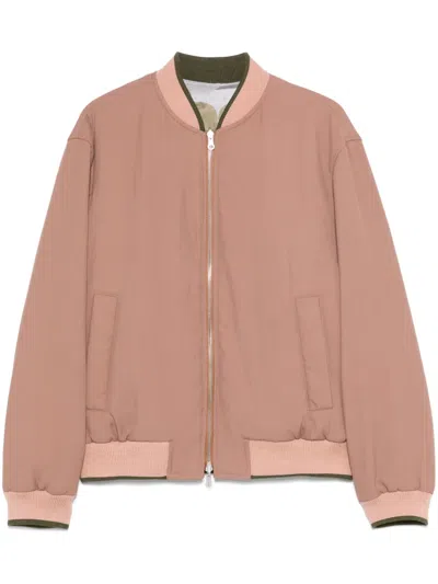 Dries Van Noten Volker Rev 1503 M.w.jacket Pea In Pink & Purple