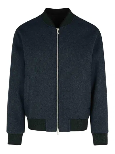 Dries Van Noten Reversible Jacket In Blue