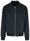 Dries Van Noten Volker Reversible Black Cotton Blend Jacket In Multi