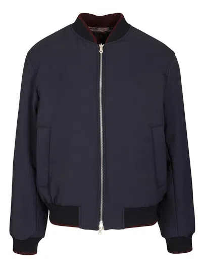 Dries Van Noten Reversible Jacket In Blue