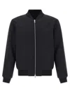 Dries Van Noten Volker Rev Bomber Regular Fit Knitwear Grey In Multi