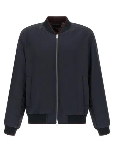 Dries Van Noten Reversible Jacket In Blue