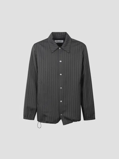 Dries Van Noten Vorries 3067 M. W. Mini Jacket In Gray
