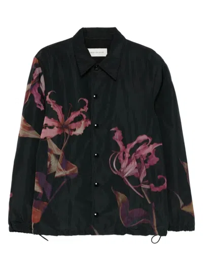 DRIES VAN NOTEN GIACCA-CAMICIA VORRIES IN NYLON