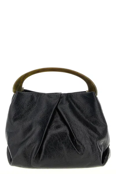Dries Van Noten 'w. L.' Handbag In Black