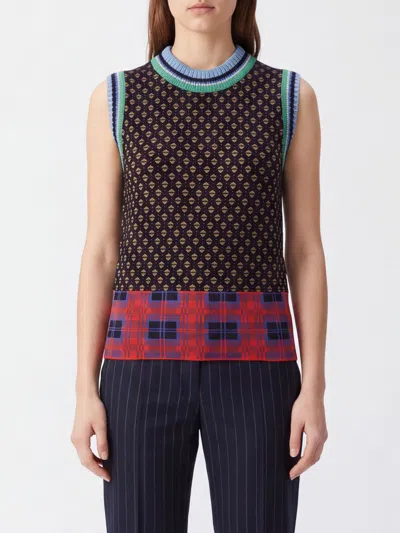 Dries Van Noten Waistcoat Woman Color Black