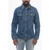 Dries Van Noten Dark Washed Denim Shirt With Breast-pockets