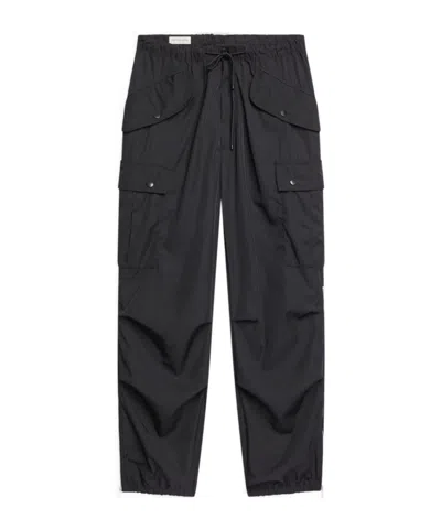 DRIES VAN NOTEN DRIES VAN NOTEN WATER REPELLENT DRAWSTRING CARGO TROUSERS
