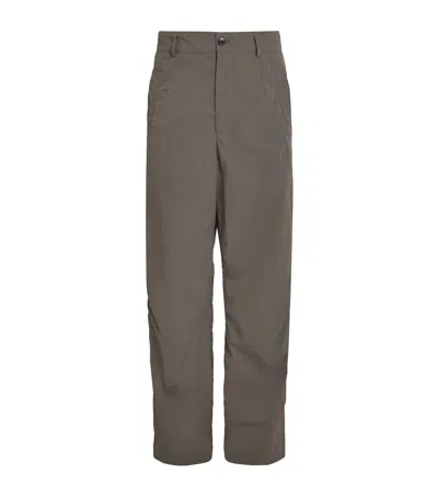 Dries Van Noten Water-repellent Trousers In Gray
