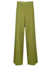Dries Van Noten Water Repellent Trousers In Green