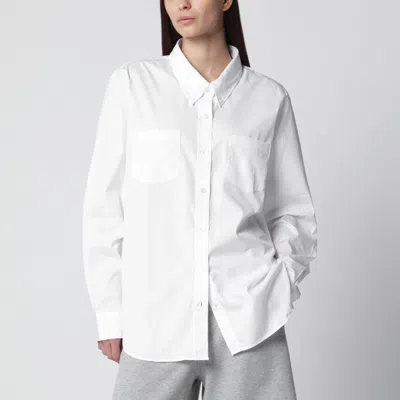Dries Van Noten White Button-down Cotton Shirt