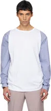 Dries Van Noten Heston 2603 M.k.ls. T-shirt White In White