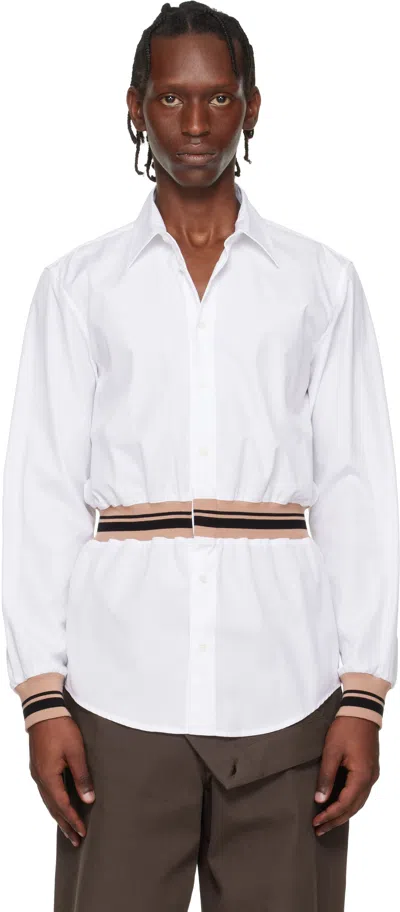 Dries Van Noten White Cotton Shirt
